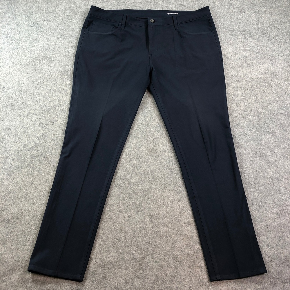 G/fore Mens Golf Pants 36x30 (fits 38x29) Navy Blue Luxury Straight Leg 5-pocket